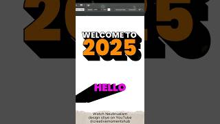 2025 Neubrutalism design Style #tutorial #neobrutalism #howto