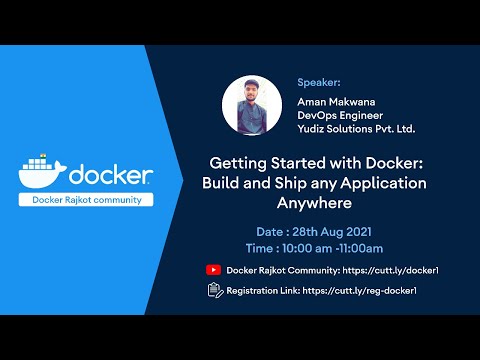 Docker Rajkot Meetup Group | Getting Started with Docker