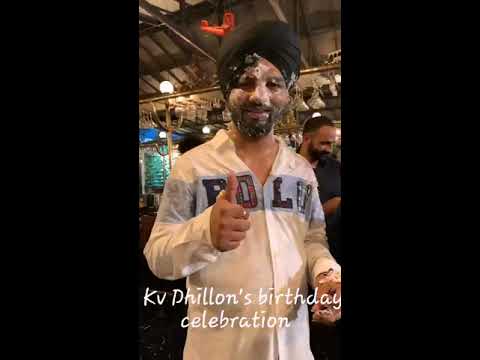 Kv Dhillon's birthday celebration
