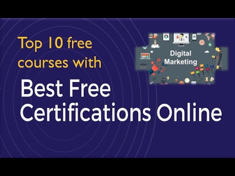 top 10 course free in few hours with free certificate ||100%verify these certificate 2020