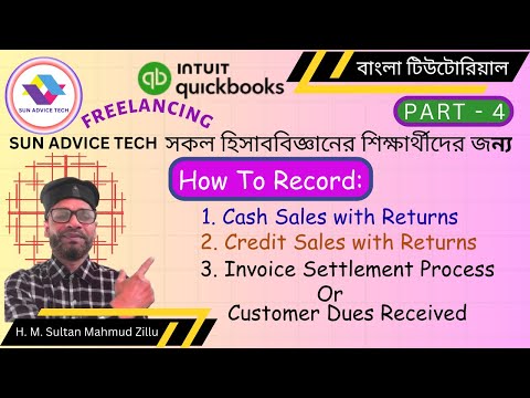 QuickBooks Expart Reveals Top Sales Returns Tips । Accounting Freelancing। SUN ADVICE TECH