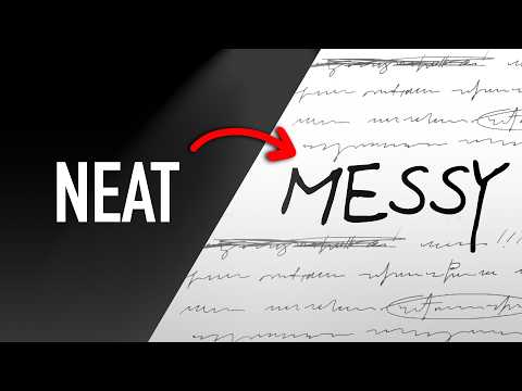 What Makes Your Handwriting Messy?