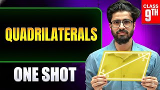Quadrilaterals Class 9 in ONE SHOT🔥 || Maths Chapter 8 || Ritik Mishra