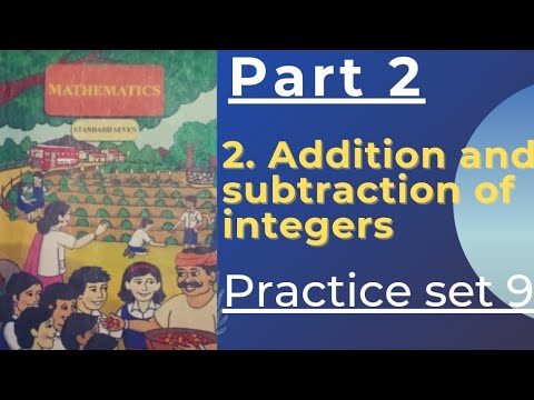 7th maths 2.Multiplication and division of integers Part 2 Practice set 9
