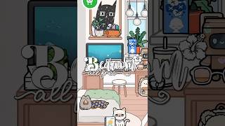 Toca Boca FREE bedroom design idea 🌺