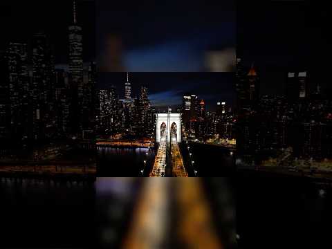Brooklyn Bridge | Top 5 Places to visit in New York City | Top 5 NYC Spots Travel Trailer 4K