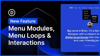 New Menu Modules, Menu Looping and Interactions