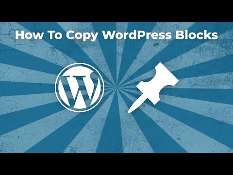 How To Copy WordPress Gutenberg Blocks To Another Page/Post