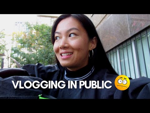 Vlogging in public for the first time... *kinda awkward* | Downtown Toronto Vlog
