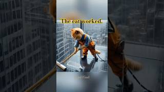 🤯The Cat😸 Worked#shorts #catstory #inspiringstory #motivation #nevergiveup #poorcat