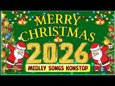 Nonstop Christmas Songs Medley Disco Remix 2026 🎅🎄 DISCO Christmas Songs 2026🎅Merry Christmas 2026