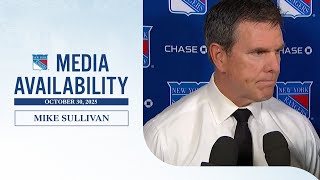 NYR at EDM: Mike Sullivan Postgame Media Availability | Oct. 30, 2025