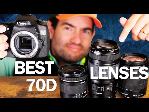 TOP 3 Canon EOS 70D DSLR Camera Lenses in 2024 Best Choices for Photo & Video Shooting