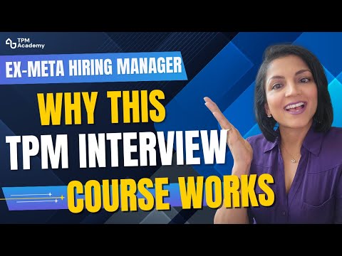 Ex-Meta Hiring Manager Explains Why Cracking the TPM Interview Course Works