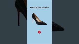 Part 01 Learn 10 Shoe Names in English #englishlanguage #englishlearning #learning #learnenglish