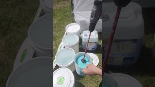 Making 5 gallons of giant bubble solution 2025 Version!