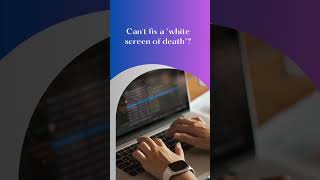 "White Screen of Death"? Fix It Now! ⚰️💻 #WSODFix #WebDevShorts #CodeTroubles