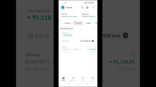 Bank nifty live profit🔥 #shorts #ytshorts #trading