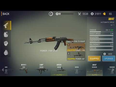 Dead invasion weapons