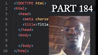 HTML Tutorial for Beginners to Advance: 184 HTML Crash Course - Omitting head Element in Html Code
