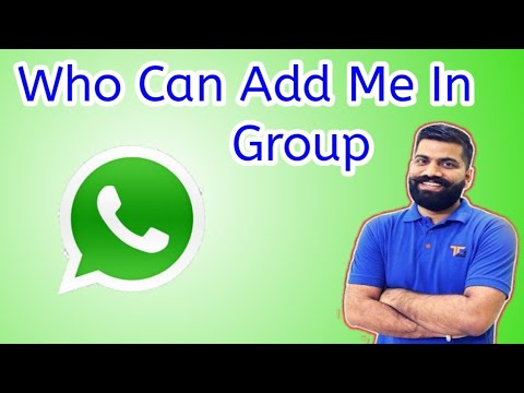 Whatsapp Tipes, Tricks & Hacks || Who Can Add Me In Group || Whatsapp Group Setting