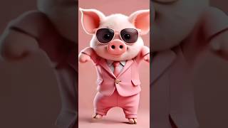 Pig baby boss dancing #ai #aidance #pig
