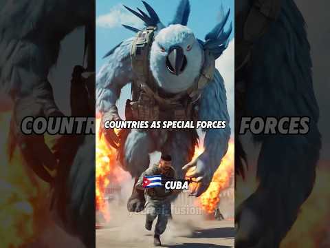 Countries as SPECIAL FORCES 5! #midjourney #aiart #countries