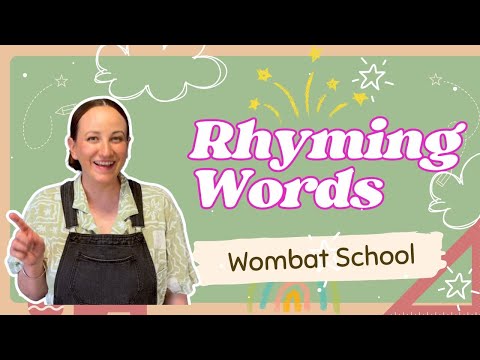 Rhyming Words for Kids | Fun English Lesson with Fifi and Friends | Wombat School