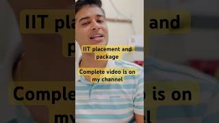 IIT placement and package #iitjee #iitplacement #iitlife #iitians #iitbhu #short #youtube #ytshort