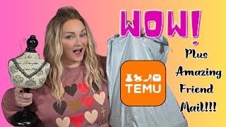 Late Night ♥️Temu Haul ➕️ Amazing Friend Mail !!! Longest haul yet ❣️