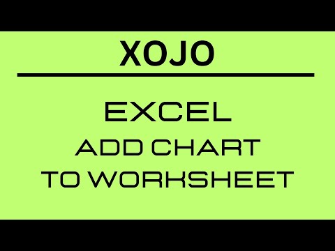 Xojo - Add a chart to an ExcelWorksheet