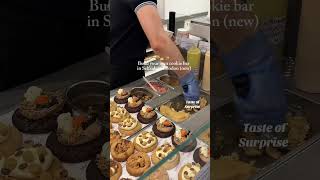 Build your own cookies dough in Selfridges London #blondieskitchen #cookiedough #selfridges #new