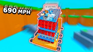 I Built The Fastest Plane in ROBLOX Build a Plane!