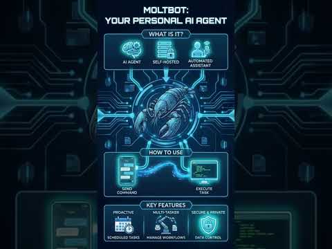 Free Agent, stay ahead with anyone by this power. Moltbot: Your Own Personal AI Agent 🦞🤖