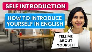 SELF INTRODUCTION | How to introduce yourself in English | Tell Me About Yourself!