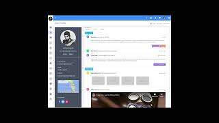 Unique – Fully Responsive Dashboard Template .
