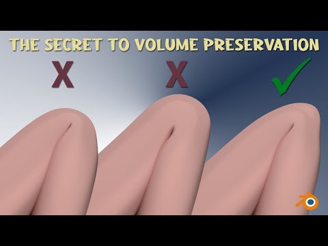 The Secret to Preserve Volume in Blender