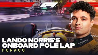 MONACO LAP RECORD! Lando Norris' Pole Lap | 2025 Monaco Grand Prix | Pirelli