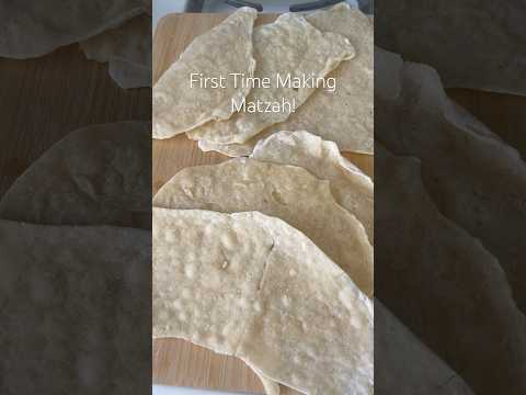 This will definitely be a new family tradition! #happyeaster #matzah #heisrisen #unleavenedbread