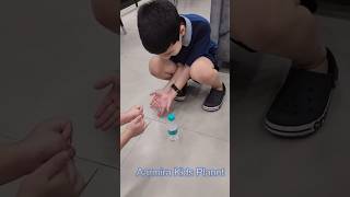 Bottle-Flip GAME CHALLENGE (MALL EDITION) ♥️👍🍾#shorts #youtubeshorts #challenge #bottleflip