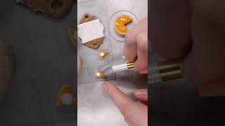 Miniature pie 🥧 #polymerclay #miniature #dollhouse #fimo #diy