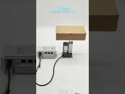 linear actuator diy NKLA44 with flat base test video