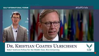 Dr. Kristian Ulrichsen Comments on the U.S.-Iran Tension in the Gulf Region.