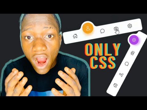 How I Created This Magic Menu with Html and Css I #html  #css #coding #navbar  #algorithm
