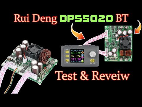 Rui Deng DPS5020 BT Review & Test Power Supply Control Module