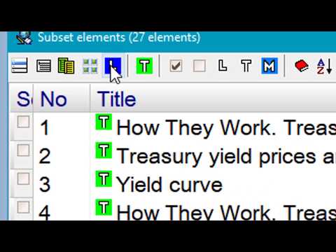 Struggling with incremental reading: Treasury Yields