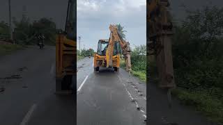 JCB 3DX Breaker Work