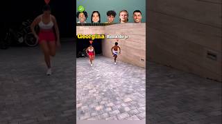 IShowSpeed vs Georgina vs Cristiano Jr vs Haaland vs Ronaldo - Speedrun Challenge