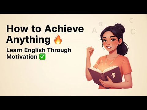 How to Achieve Anything 🔥 | Learn English Through Motivation | Improve English