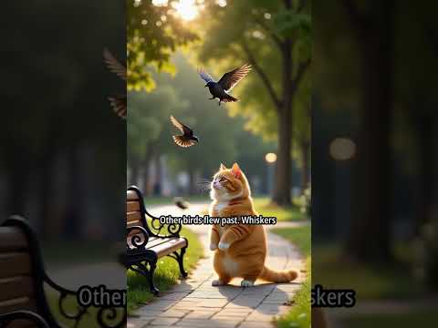 Whiskers’ Kindness : Wait for End 🐾🖤 #shorts #folktaleshorts